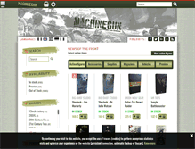 Tablet Screenshot of machinegun-figures.com
